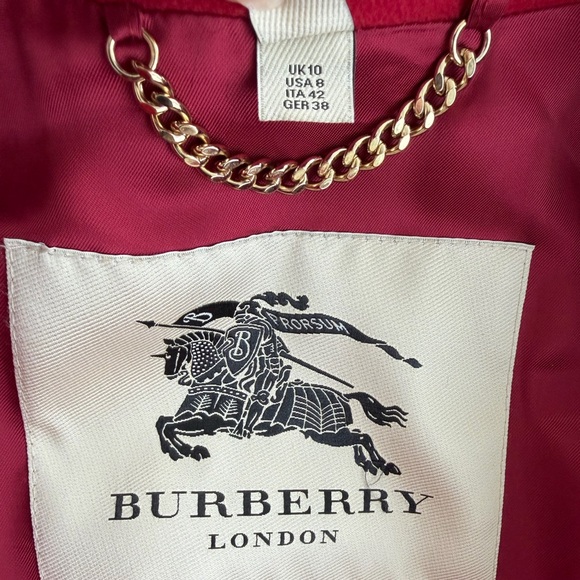 Burberry Sandringham Mid-Lenght Cashmere Trench Coat - Picture 5 of 10